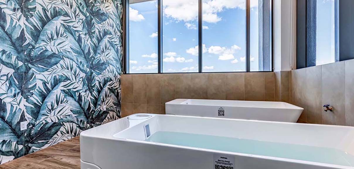 Aer cold plunge baths.